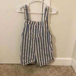Denim overalls
